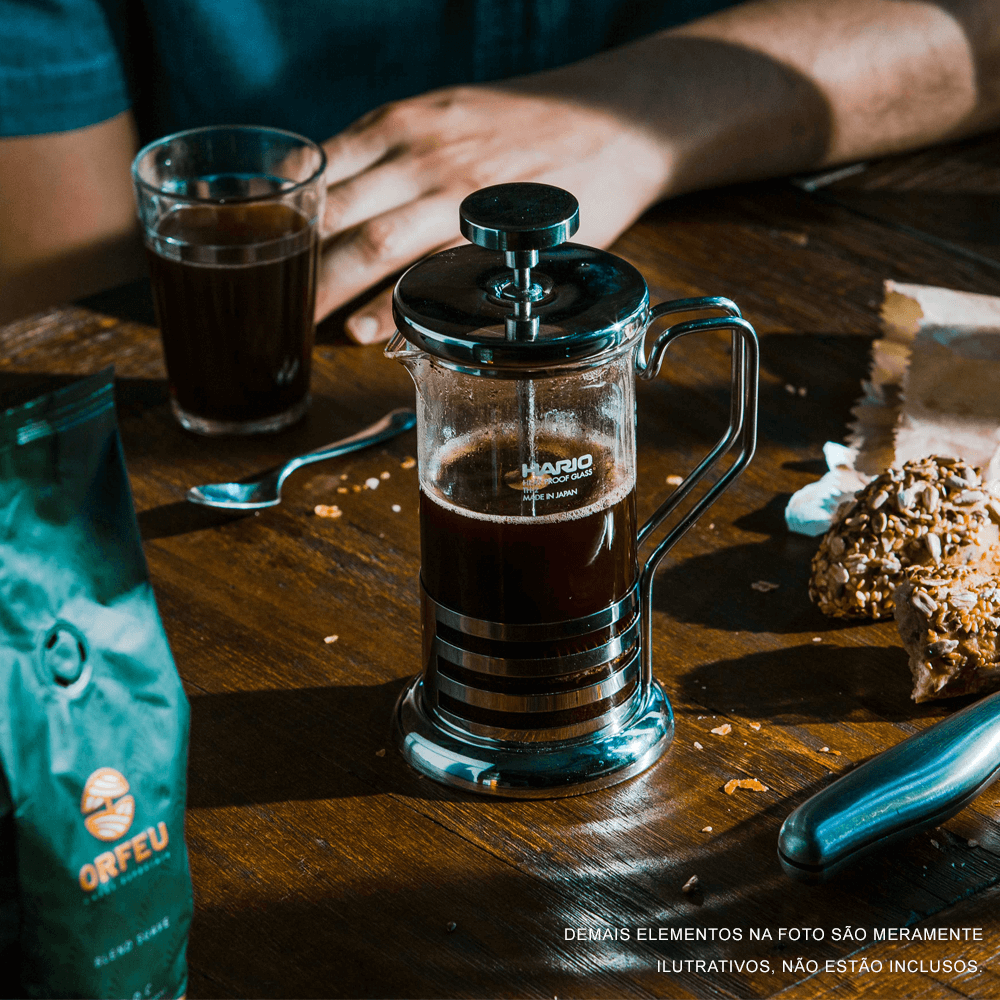 Prensa Francesa 300ml Harrior Bright 2.2 Café Orfeu Cafe Orfeu Loja