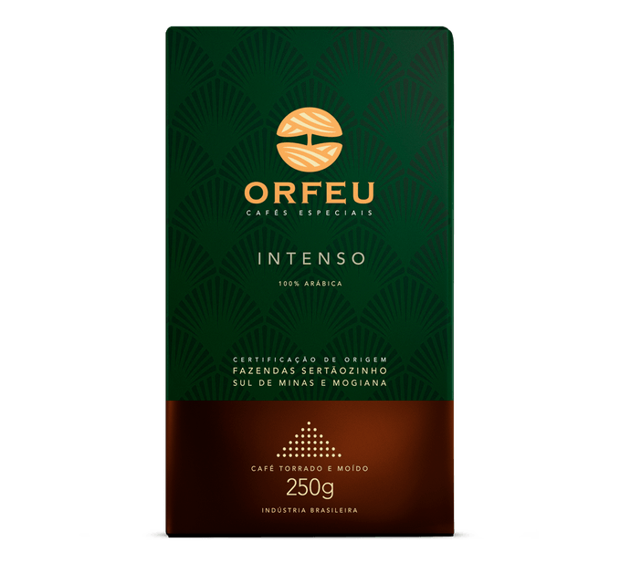 Café Orfeu Intenso Torrado e Moído 250g Cafe Orfeu Loja