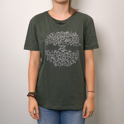 Camiseta Verde Orfeu Orfeu Cafe Orfeu Loja Camiseta Verde Orfeu Orfeu Cafe Orfeu Loja