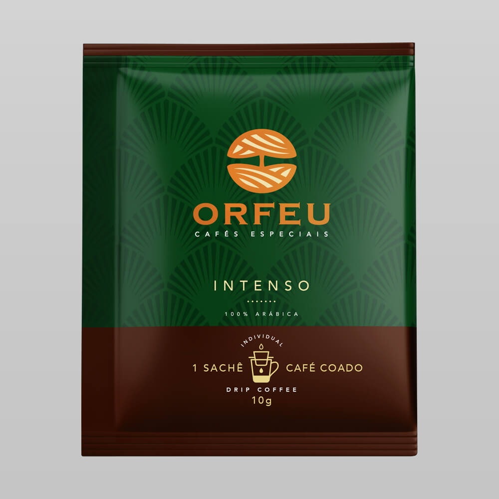 Drip Coffee Intenso 10 sachês Café Orfeu Cafe Orfeu Loja